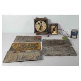 Mixed group, includes Mickey Mouse clock and memo