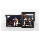 Muhammed Ali fight photos, framed 8x10 photos
