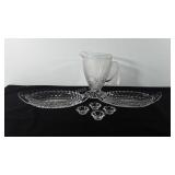 Glassware, includes Irie and Herringbone pattern