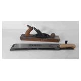 Tools, includes Eagle Knife Machete with sheath