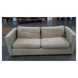 Couch with soft canvas like material. Needs