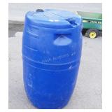Blue poly barrel