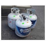 Three Empty Propane Tanks, grill size. Seller