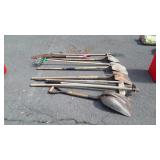Hand Tools Group. Shovels, scoop shovel, garden