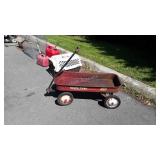 Radio Flyer 90 metal wagon, some Rust