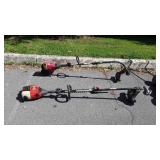 3 piece lot Troy-Bilt, Craftsman Weed Eaters and
