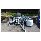 Aluminum Pool Frame Legs Parts and Pieces Lot