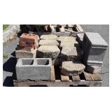 Blocks,  skid includes 22 Landscaping Border