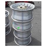 Set of 4 Ford Wheels, 4 lugs, 16". Seller code US