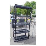 Plano Poly Storage Shelf, 36x18x74" tall, like