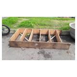 Pine Storage Shelf, 36x10x68" tall, real board