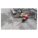 Two Black & Decker hedge clippers 13 inch and 18