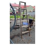 6ft Wooden Step Ladder