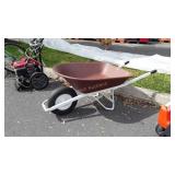 Home Owners Wheel Barrow, freshly painted and