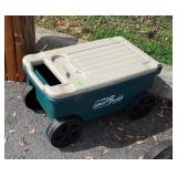 Ames Lawn Garden Buddy Stool Cart