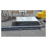 Metal Shelving. 24x48" shelves, uprights included