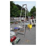 8ft Wooden Step Ladder, older should only be used