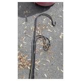 4 Gardening Flower Shepherds Crooks