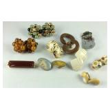 Clip on earrings and brooches Seller codes