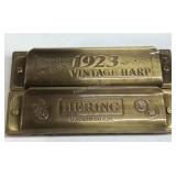 Two Hering Harmonicas
