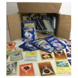 Pokémon cards box full most are English a few are