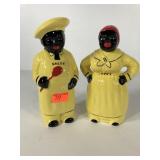 Black Americana Salty and Peppy range shakers,