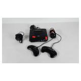 Sega Genesis video game console with two