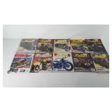 Nine Indian motorcycle Illustrated magazines, and