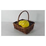 Basket of baseballs and Jugs lite flite softballs