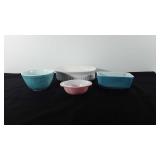 Pyrex and corningware, includes 1 1/2qt