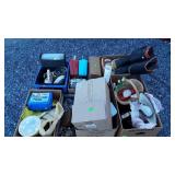 Skid lot, decor, firemen boots, banks, leaded