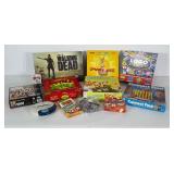 Game / puzzle lot.  Includes Walking Dead game