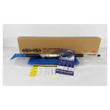 Snow Joe 4 in 1 Illum-N-Broom, new in box