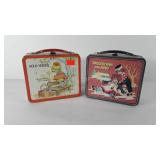 Metal lunch boxes, Holly Hobbie and Raggedy Ann