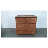 This End Up style dresser, three drawers with