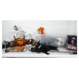 Fall / Halloween lot. Bat skeleton, spiderweb