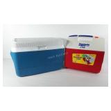 Two coolers, includes playmate by igloo and