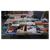 Group lot of approximately 80 vinyl records. Most