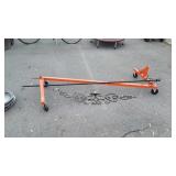 Bottom only commercial clothes rack,  plus metal