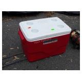 Coleman Cooler red