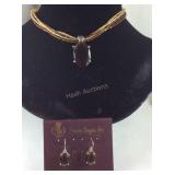 Premier design jewelry, multi stone necklace with