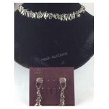 Premier design jewelry, silvertone feather