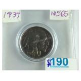 1937 buffalo nickel