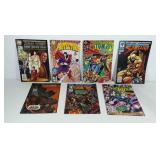 Malibu comic books, includes Star Trek, The