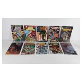 DC comic books, includes Swamp Thing, Justice