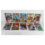 DC comic books, includes Suicide Squad, Justice