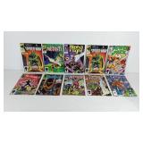 Marvel comic books, includes Spider Man,
