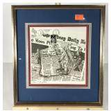 Apollo Moon Landing stamp and print with 25th