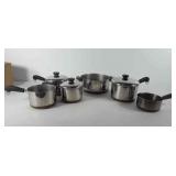 Kitchenwares, Revereware pots, includes 3qt with