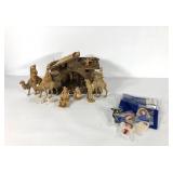Nativity scene, made in Italy, plus two pocket